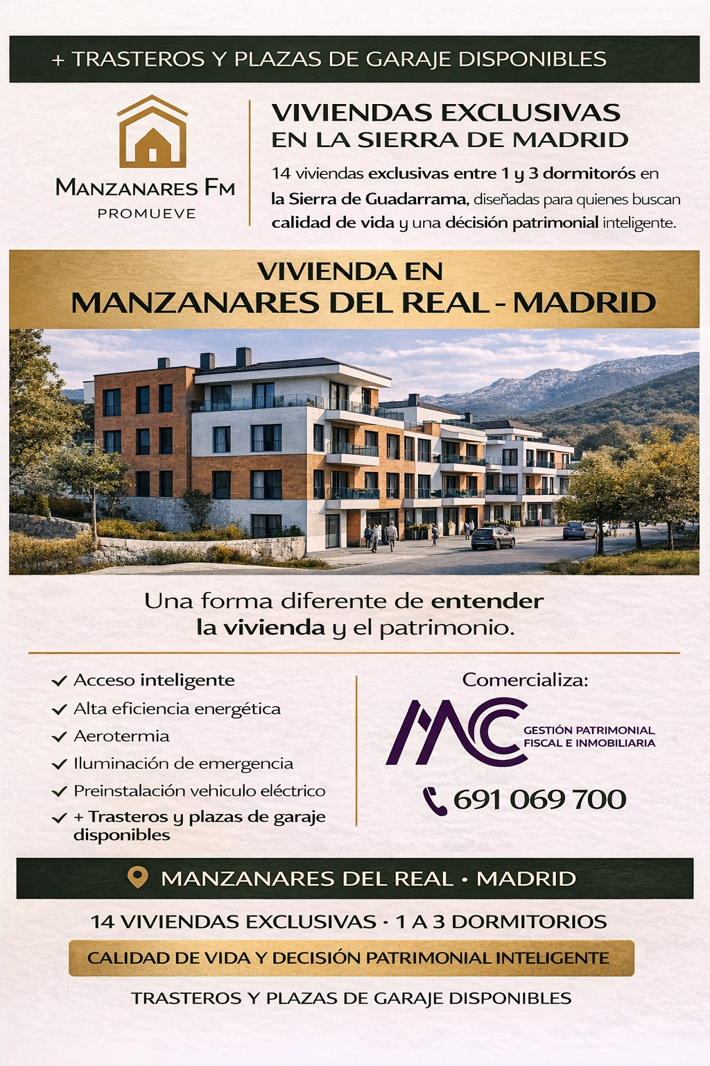 Invierte en calidad de vida en Manzanares del Real